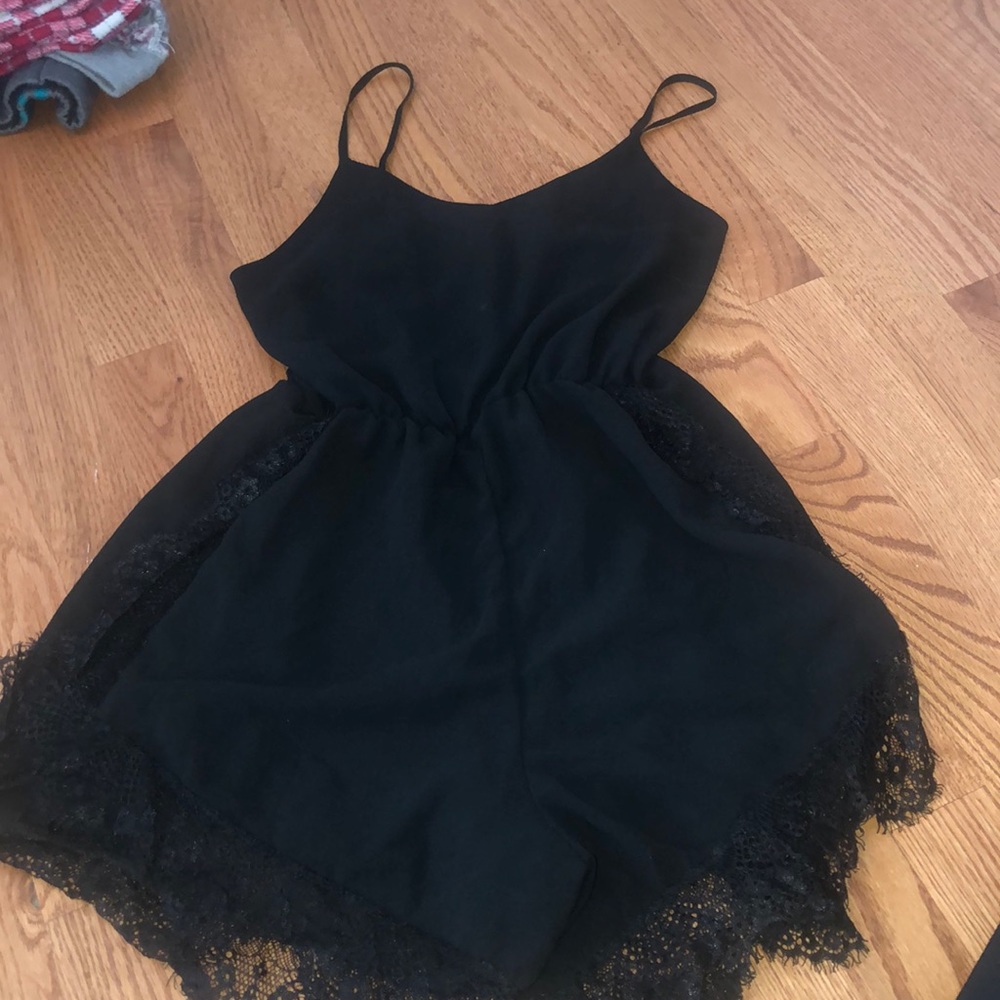 black romper